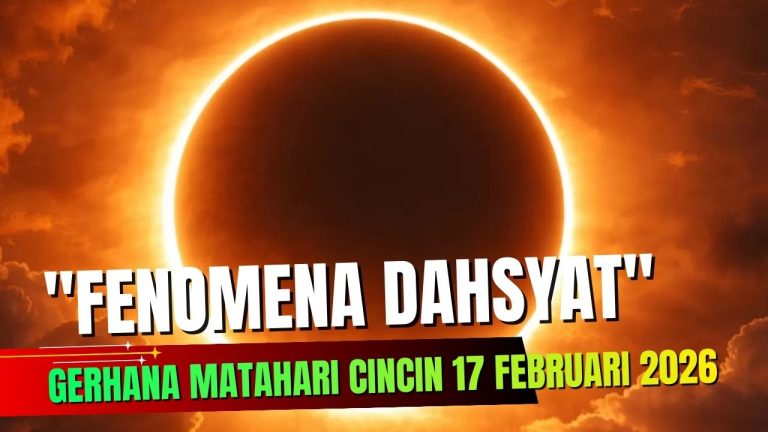 Gerhana Matahari Cincin 17 Februari 2026