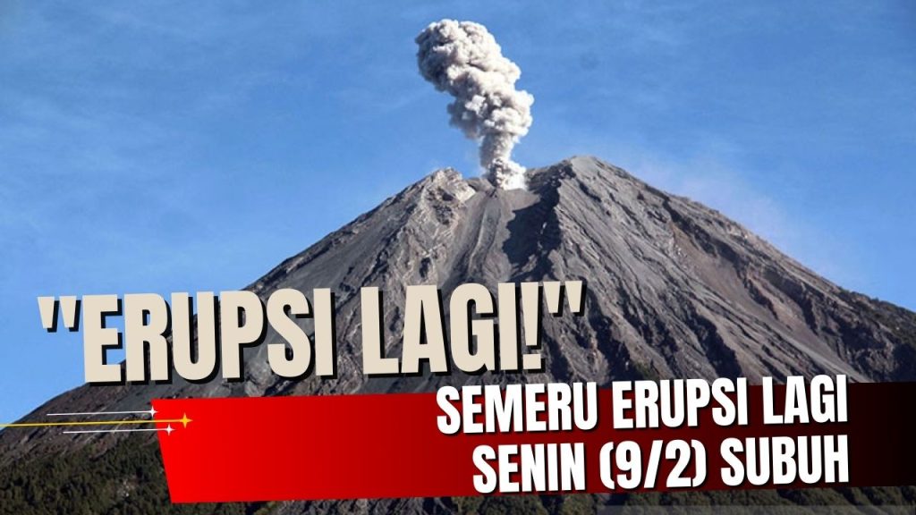 Erupsi Gunung Semeru Februari 2026
