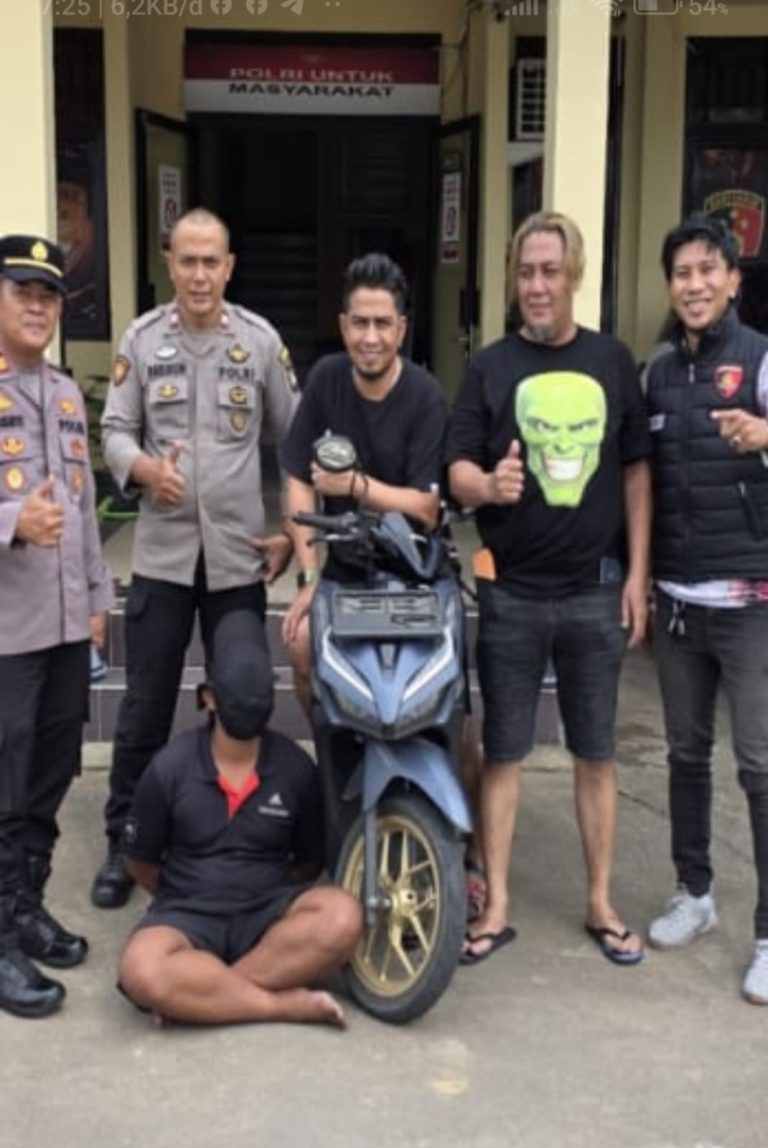 Polsek Pontianak Timur tangkap pelaku curanmor
