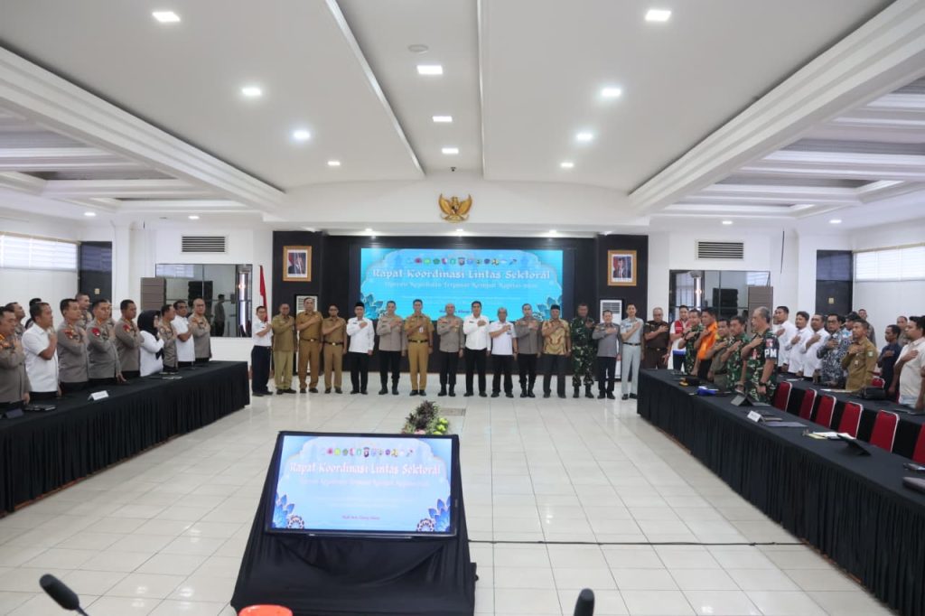 Rakor lintas sektoral Polda Kalbar